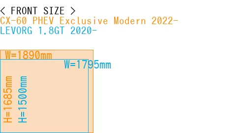 #CX-60 PHEV Exclusive Modern 2022- + LEVORG 1.8GT 2020-